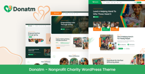 Donatm Nonprofit Charity WP Theme
