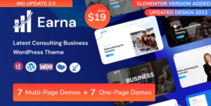 Earna Consulting Business WP Theme