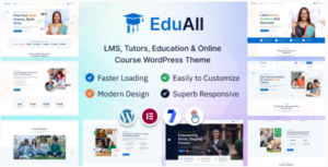 EduAll Education LMS Tutors & Course WP