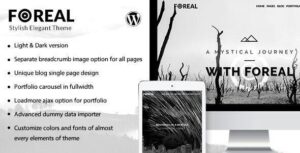 Foreal Director, Writer WP Theme
