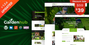 Garden HUB Gardening, Lawn & Landscaping WP Theme