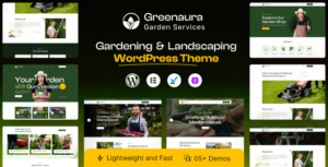 Greenaura Gardening & Landscape WP Theme