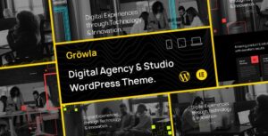 Gröwla Digital Agency & Studio WP Theme