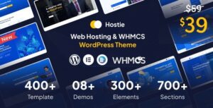 Hostie Web Hosting & WHMCS WP Theme