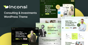 Iconsl Investment Consulting WP Theme