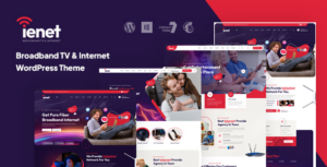 Ienet Broadband TV & Internet WP Theme