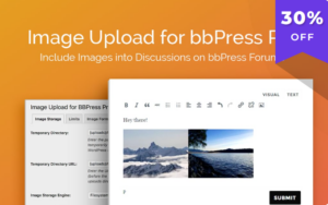 Image Upload for bbPress Pro