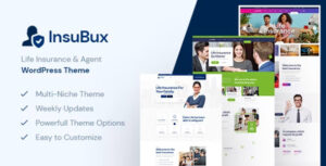 Insubux Insurance Company WP Theme