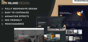 Inland Architecture & Interior Design Elementor Theme With AI Content Generator