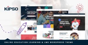 Kipso Education LMS WP Theme