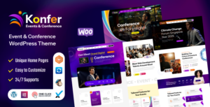 Konfer Conference and Event WP Theme