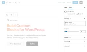 Lazy Blocks Pro