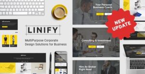 Linify Multipurpose Corporate WP Theme