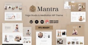 Mantra Yoga Fitness WP Theme