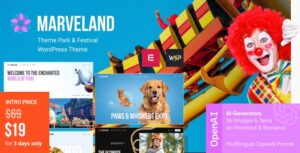 Marveland Theme Park & Festival WP Theme