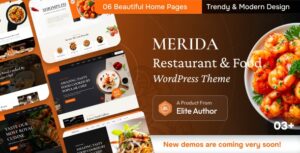 Merida Restaurant & Food WP Theme