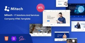 Mitech IT Solutions And Services Company HTML Template