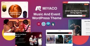 Miyaco Music And Event WP Theme