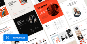 Moonex Agency & Portfolio WP Theme