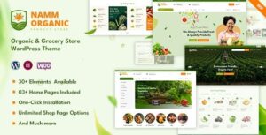 Namm Grocery Shop WP Theme