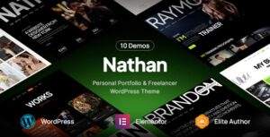 Nathan Personal Portfolio WP Theme