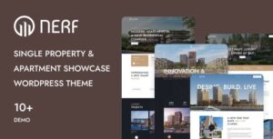 Nerf Single Property WP Theme