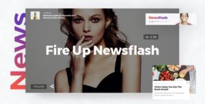 Newsflash News Magazine Theme