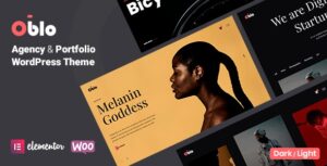 Oblo Portfolio Showcase WP Theme