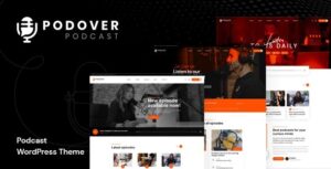 Podover Podcast WP Theme