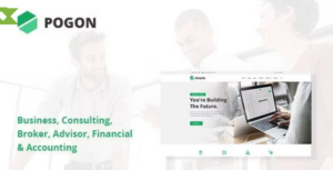 Pogon Business and Finance Corporate WP Theme