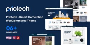 Priotech Smart Home Shop WooCommerce Theme