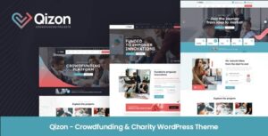 Qizon Crowdfunding & Charity WP Theme