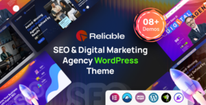 Reliable SEO & Digital Marketing Agency WP Theme