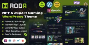 Roda Gaming Store & eCommerce WP Theme