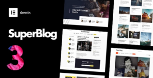 SuperBlog Powerful Blog & Magazine Theme