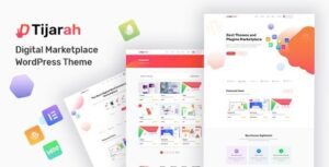 Tijarah Digital Marketplace WooCommerce Theme