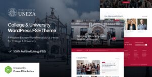 Uneza College & University FSE WP Theme