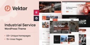 Vektor Industrial Service WP Theme