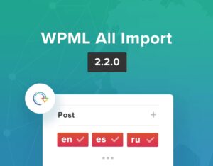 WPML All Import