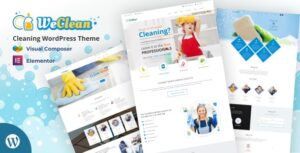 We Clean Cleaning WP Theme