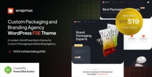 Wrapmax Branding Agency FSE WP Theme