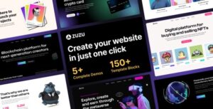 Zuzu NFT & Crypto WP Theme