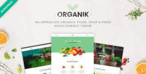 Organik Organic Food Store WP Theme