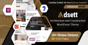 Adsett Architecture WP Theme