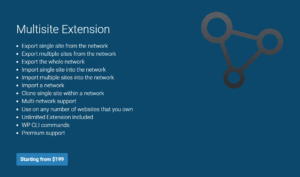 All In One WP Migration Multisite Extension [Fixed*]