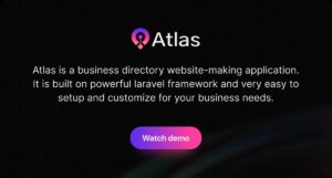 Atlas Laravel Business Directory Listing