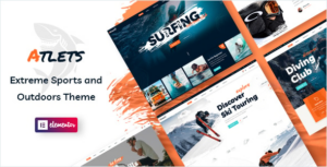 Atlets Extreme and Outdoors WP Theme