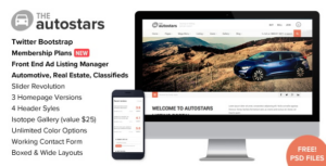 Auto Stars Car Dealership and Listings WP Theme