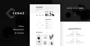 Cezan Minimal WP Theme