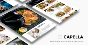 Capella Restaurant WP Theme